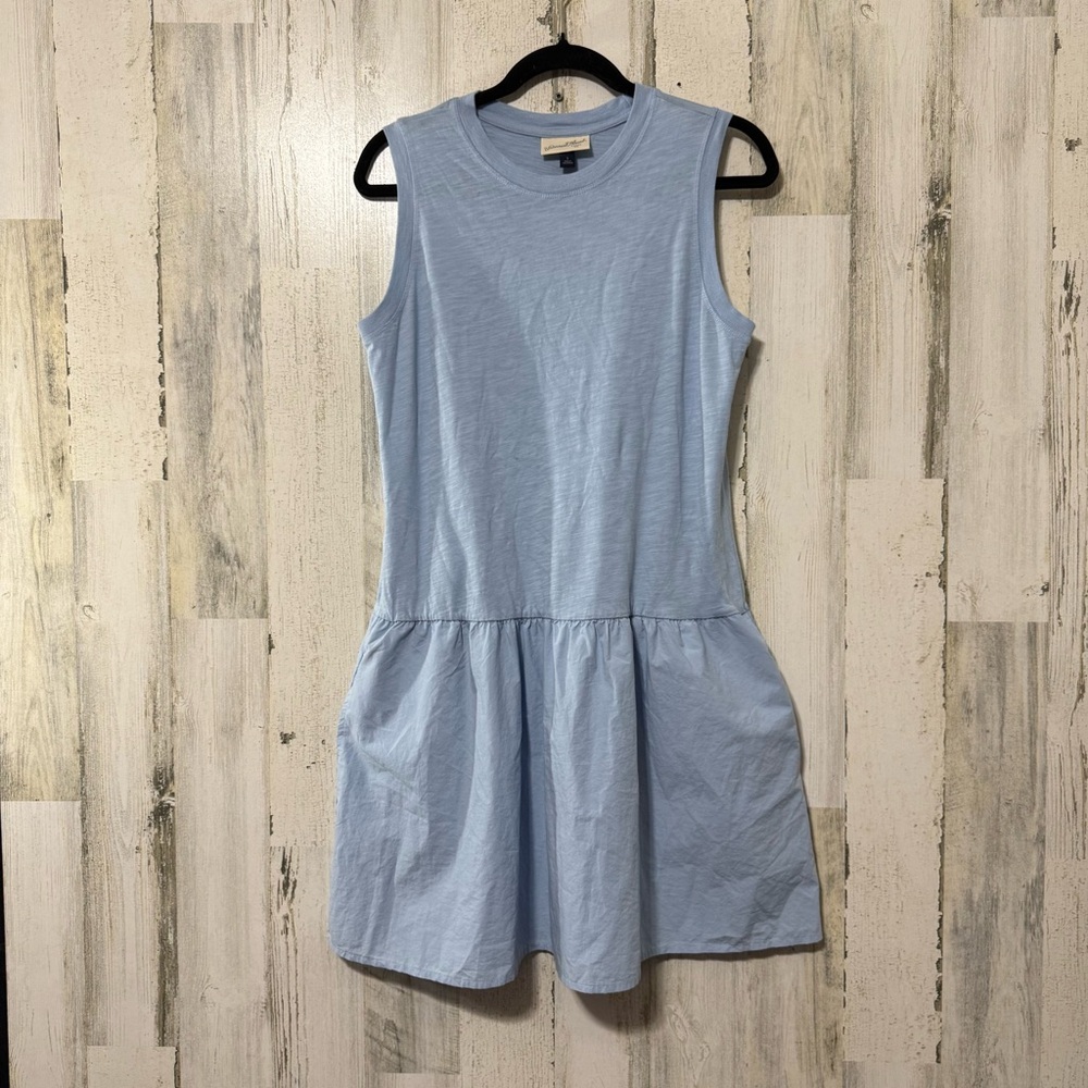 Universal Thread Light Blue Sleeveless Mini Dress